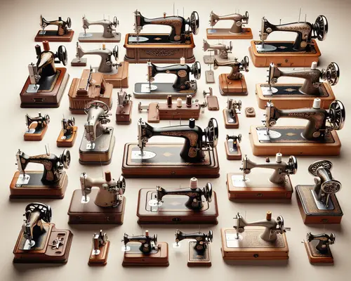 Types of sewing machine