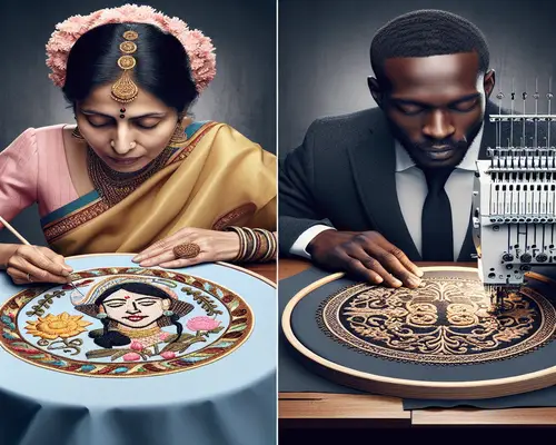 why we need embroidery machine?