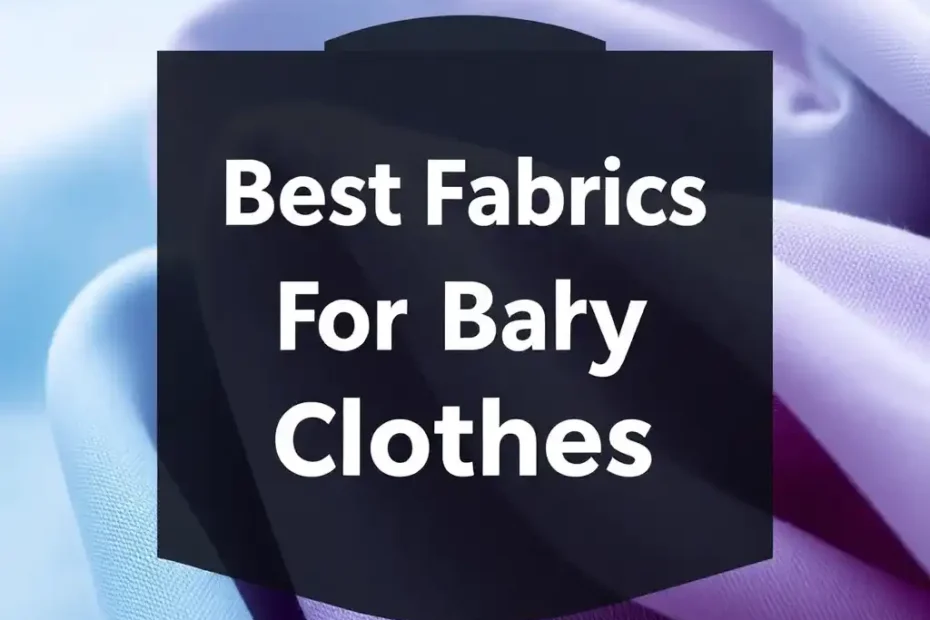 Best Fabrics For Baby Clothes